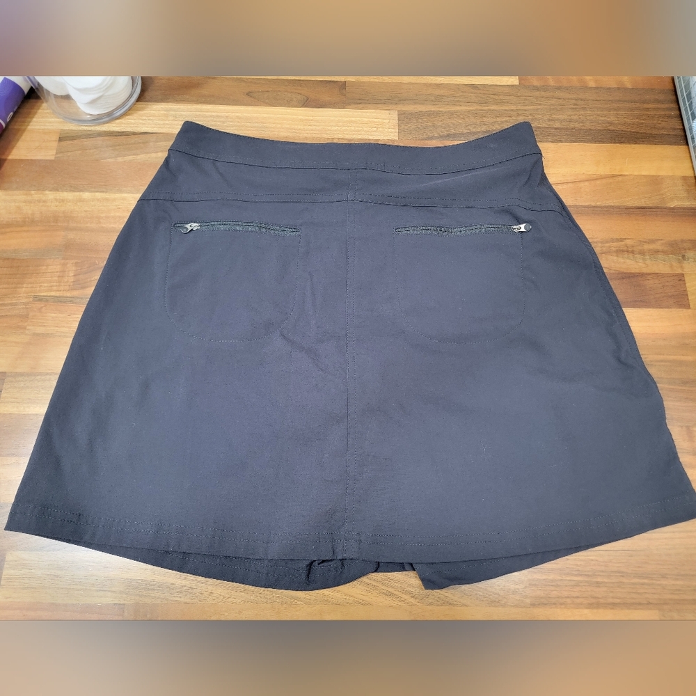 New Misses' LL BEAN Black Skort 12/Reg - Picture 8 of 12